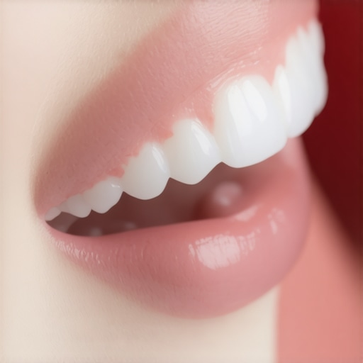 A dentist using a sophisticated bio-scan device for dental health monitoring