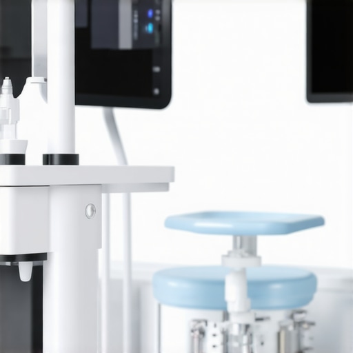 A dental clinic equipped with 3D scanners, laser devices, and AI diagnostic tools