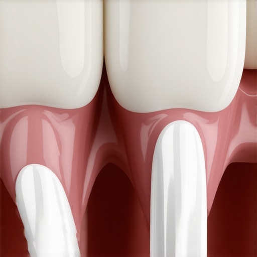 Illustration of a porcelain dental crown providing structural support to a tooth