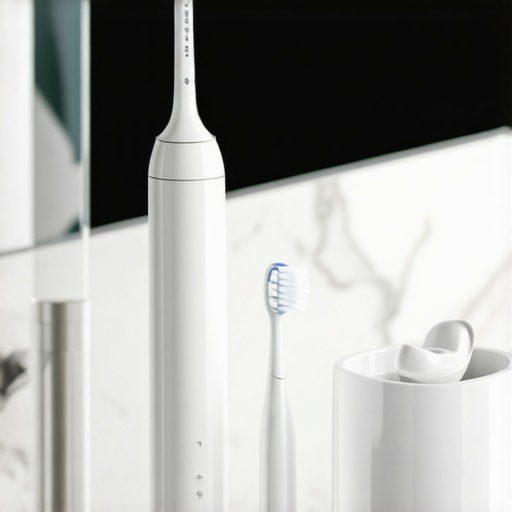 Electric toothbrush, water flosser, and dental night guard for crown maintenance.