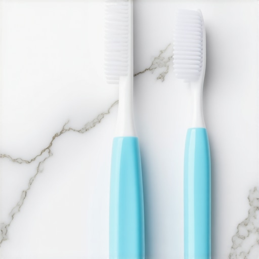 End-tuft toothbrush for cleaning crowded child teeth and shark teeth