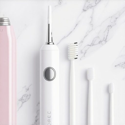 Essential Tools for Dental Implant Maintenance A collection of specialized dental tools for implant and crown care.