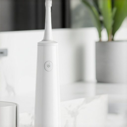 Essential Tools for Dental Maintenance Professional dental hygiene tools on a bathroom counter