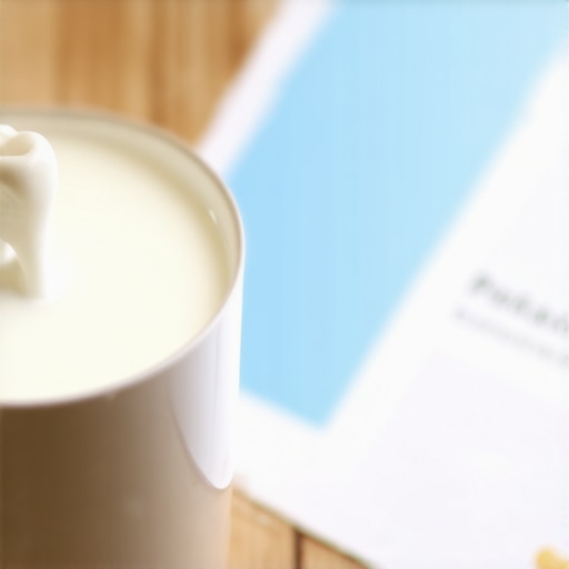 Preserving a knocked-out permanent tooth in a container of milk to keep the roots viable.