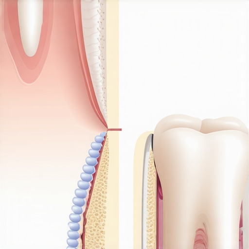 Dental crown fit diagram