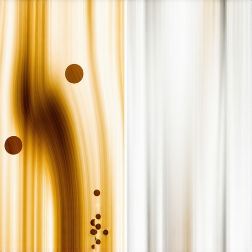 Close up showing the difference between stained composite resin and stain-resistant porcelain veneers.