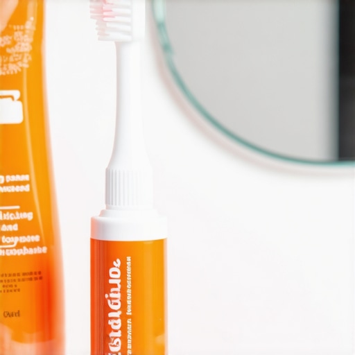 A toothbrush and desensitizing toothpaste used for dental appointment preparation.