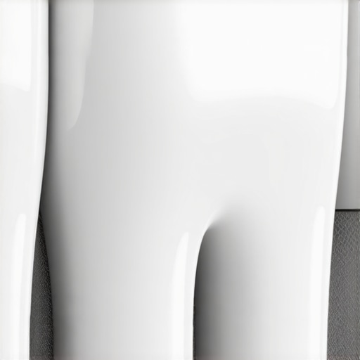 Professional Dental Crown Margin Detail Close up of a well-fitted dental crown highlighting the margin area near the gums.