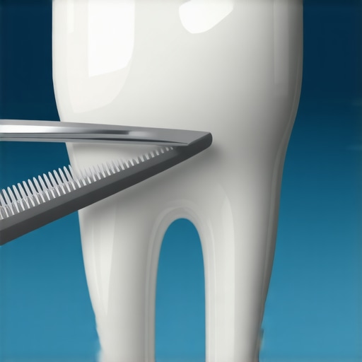 A close-up of a porcelain crown illustrating the precision of modern cosmetic dentistry.